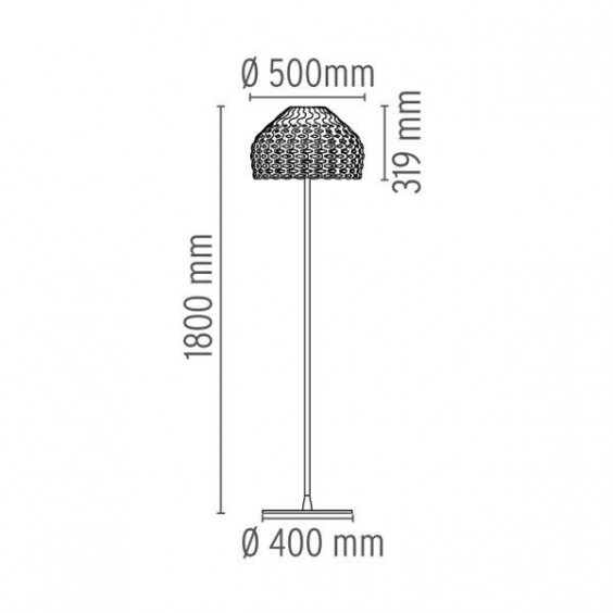 Flos Tatou F Stehleuchte - Agof Store