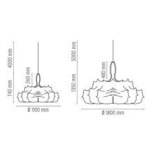 Flos Zeppelin pendant lamp - Agof Store