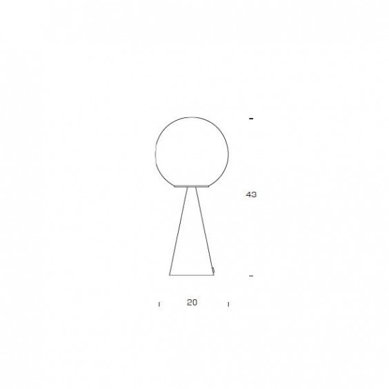 Fontana Arte Bilia table lamp - Agof Store