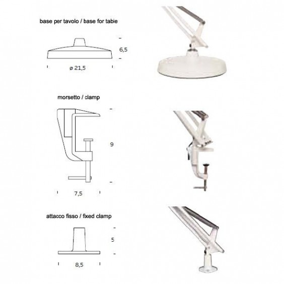 Fontana Arte Naska table lamp - Agof Store