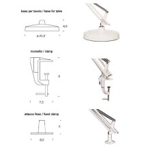 Naska lampada da tavolo FontanaArte - Agof Store