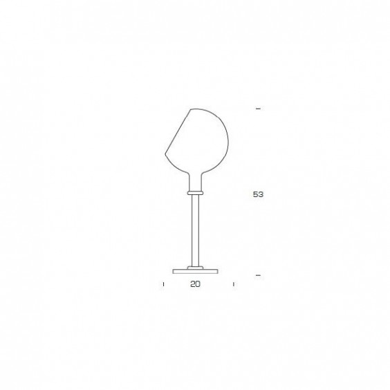 Fontana Arte Parola Tischleuchte - Agof Store