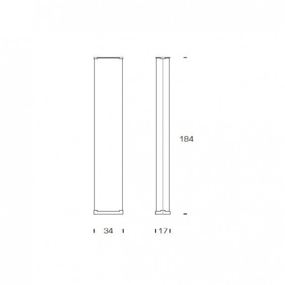Fontana Arte Pirellone floor lamp - Agof Store
