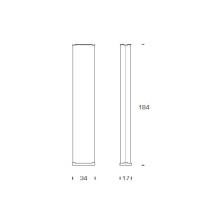 Fontana Arte Pirellone floor lamp - Agof Store Fontana Arte Pirellone floor lamp - Agof Store