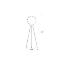 Fontana Arte Prima Signora floor lamp - Agof Store