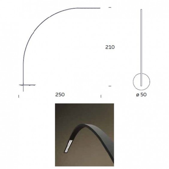 Fontana Arte Yumi floor lamp - Agof Store