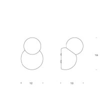 Fontana Arte Bruco wall lamp - Agof Store