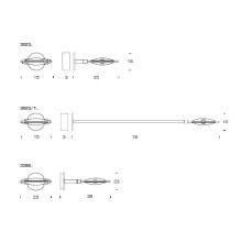 Fontana Arte Nobi wall lamp - Agof Store