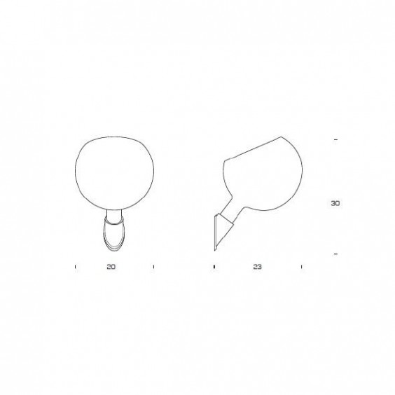 Fontana Arte Parola Wandleuchte - Agof Store