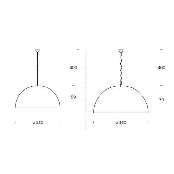 Fontana Arte Avico Pendelleuchte - Agof Store