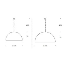 Fontana Arte Avico Pendelleuchte - Agof Store