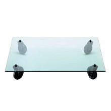 Fontana Arte Tavolo con Ruote coffee table - Agof Store Fontana Arte Tavolo con Ruote coffee table - Agof Store