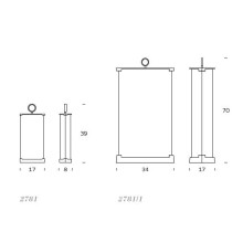 Pirellina lampada da tavolo FontanaArte - Agof Store