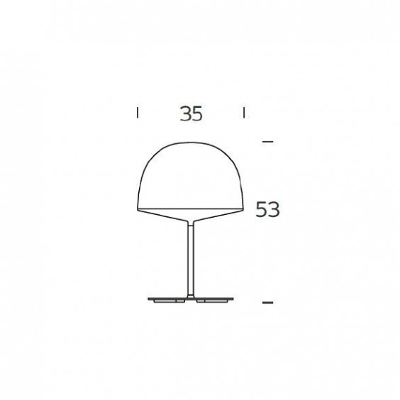 Fontana Arte Cheshire table lamp - Agof Store