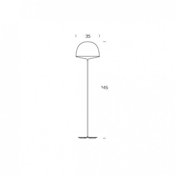 Fontana Arte Cheshire floor lamp - Agof Store