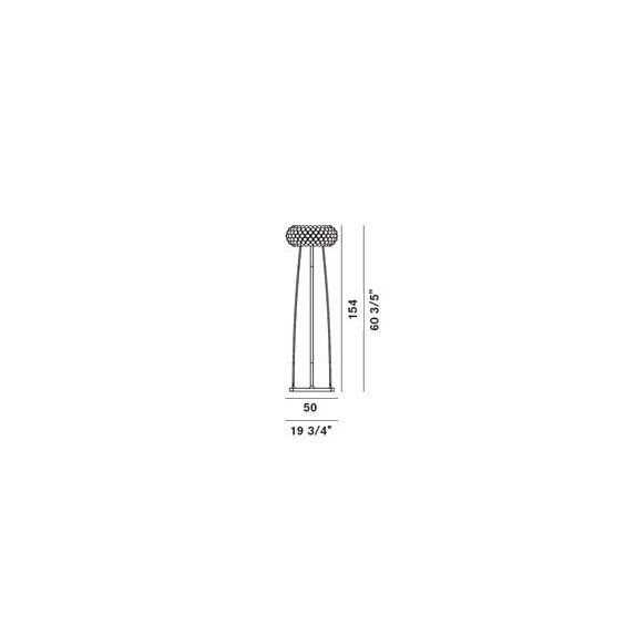 Foscarini Caboche Plus floor lamp - Agof Store