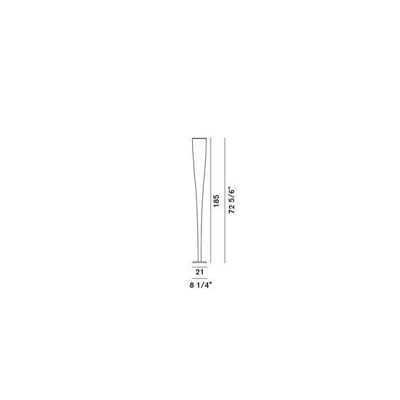 Foscarini Mite floor lamp - Agof Store