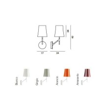 Birdie Lampada da parete Foscarini - Agof Store