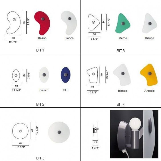 Bit Lampada da parete Foscarini - Agof Store