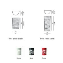 Foscarini Tress wall lamp - Agof Store Foscarini Tress wall lamp - Agof Store