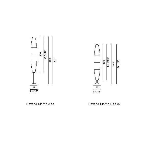 Foscarini Havana Outdoor floor lamp - Agof Store