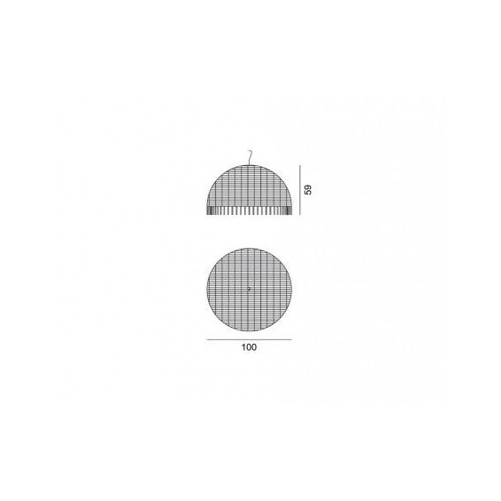 Gervasoni Croco 95 Pendant Lamp - Agof Store