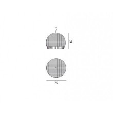 Gervasoni Croco 96 Pendelleuchte - Agof Store