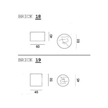 Gervasoni Brick 18 19 Puff - Agof Store