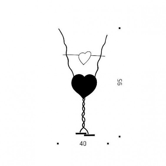 Ingo Maurer One From The Heart table lamp - Agof Store
