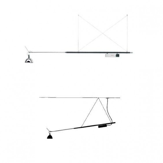 Ingo Maurer Max Mover Led wall ceiling lamp - Agof Store