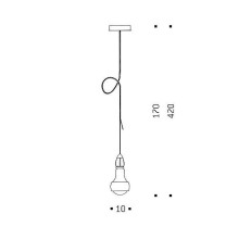 Ingo Maurer Johnny B. Good pendant lamp - Agof Store Ingo Maurer Johnny B. Good pendant lamp - Agof Store