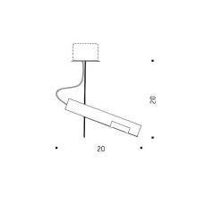 Zuuk Lampada a soffitto Ingo Maurer - Agof Store