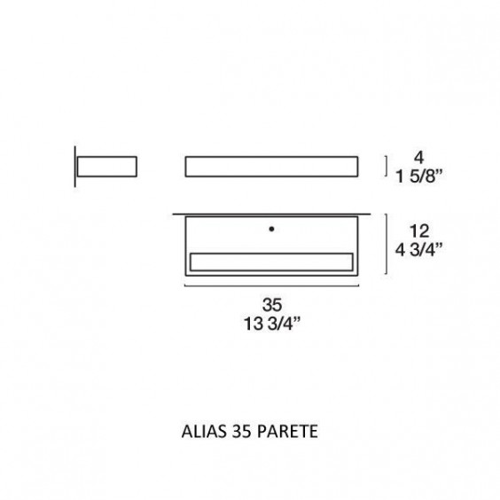 Leucos Alias Wandleuchte - Agof Store