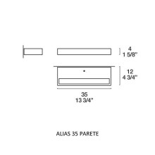 Leucos Alias wall lamp - Agof Store Leucos Alias wall lamp - Agof Store