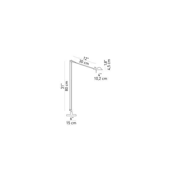 LucePlan Berenice reading lamp - Agof Store