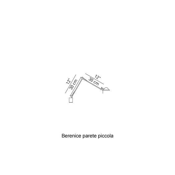 LucePlan Berenice wall lamp - Agof Store