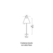 LucePlan Costanza Fix Tischleuchte - Agof Store LucePlan Costanza Fix Tischleuchte - Agof Store