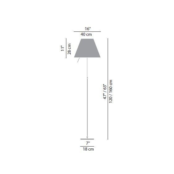 LucePlan Costanza floor lamp - Agof Store