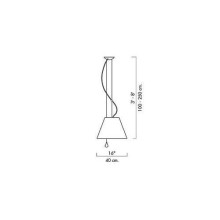 Costanza Lampada a sospensione LucePlan - Agof Store