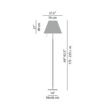 LucePlan Grande Costanza floor lamp - Agof Store LucePlan Grande Costanza floor lamp - Agof Store