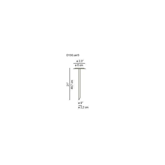 LucePlan Grande Costanza Open Air floor lamp - Agof Store