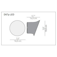 Ecran In & Out Lampada da parete LucePlan - Agof Store