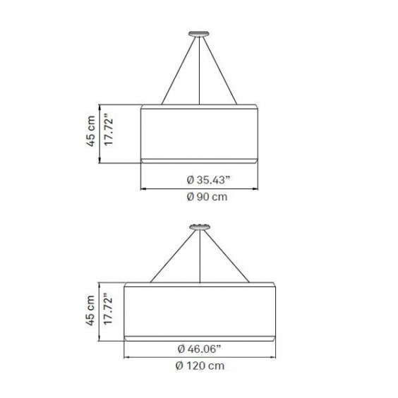 LucePlan Silenzio Pendelleuchte - Agof Store