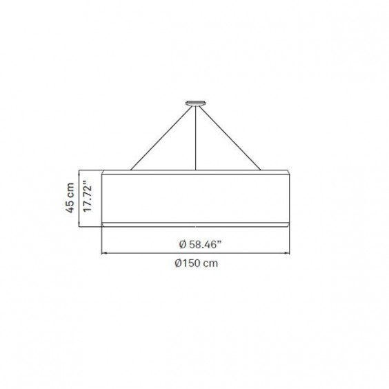 LucePlan Silenzio Pendelleuchte - Agof Store