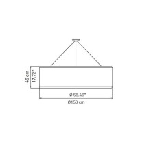 LucePlan Silenzio pendant lamp - Agof Store LucePlan Silenzio pendant lamp - Agof Store