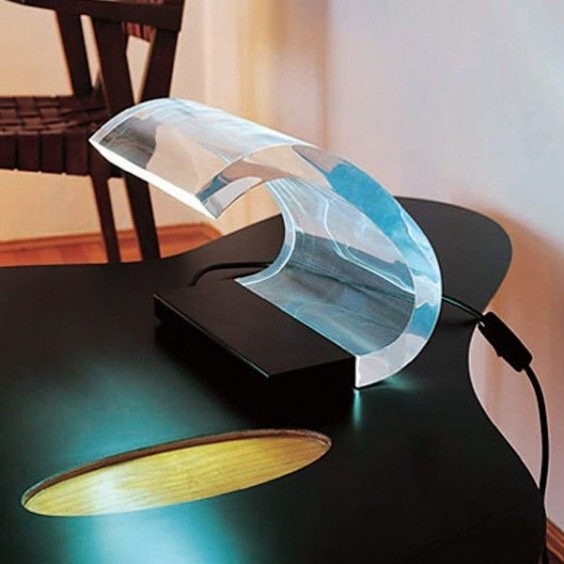 Acrilica Lampada da tavolo Oluce - Agof Store