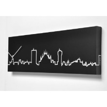 Progetti Skyline wall clock - Agof Store Progetti Skyline wall clock - Agof Store