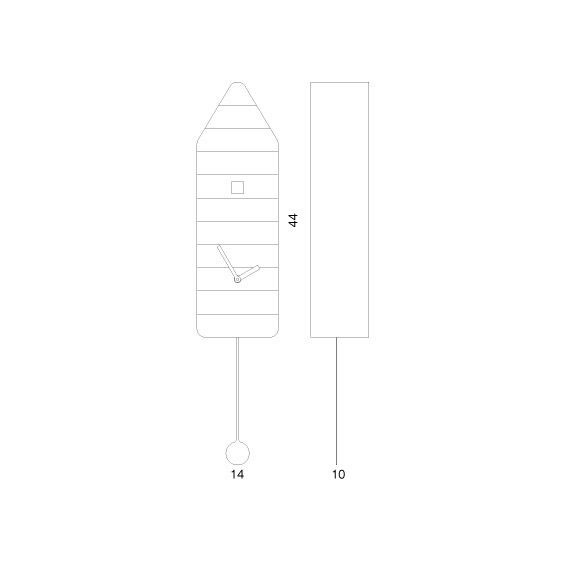 Progetti Capri cuckoo clock - Agof Store