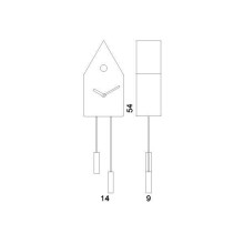 Progetti 24K cuckoo clock - Agof Store