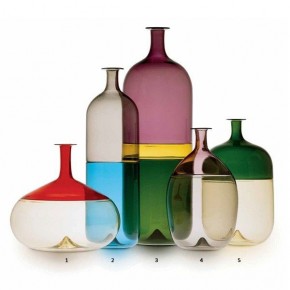 Venini Bolle Glass Bottle - Agof Store